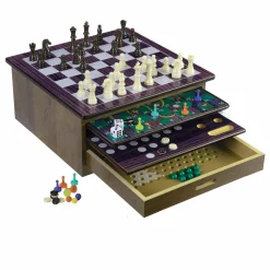 Jouet|Jeux De Société|BETOYS Boite de 10 jeux en 1