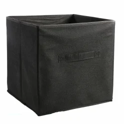 Rangement|FIVE Boite de rangement cube grise