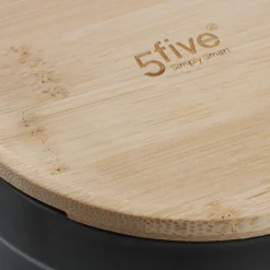 Conservation Et Rangement|FIVE Boîte à farine Natureo en céramique noir
