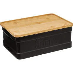 Conservation Et Rangement|FIVE Boîte à sucre morceaux Natureo en céramique noir