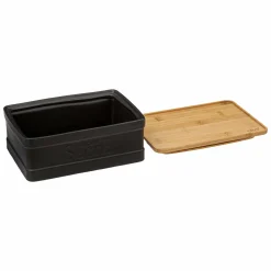 Conservation Et Rangement|FIVE Boîte à sucre morceaux Natureo en céramique noir