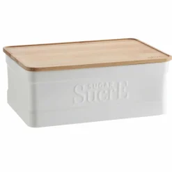 Conservation Et Rangement|FIVE Boîte à sucre morceaux Natureo en céramique blanche