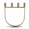 Bougies|DECLIC HOME Bougeoir 4 branches or