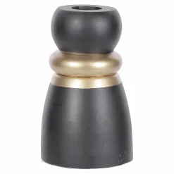 Bougies|DECLIC HOME Bougeoir avec bague dorée