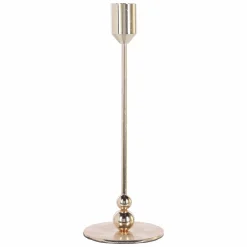 Bougies|DECLIC HOME Bougeoir en métal doré