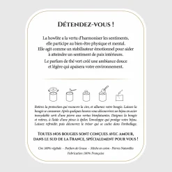 Bougies|BIJOUX DES SENS Bougie bijou au thé vert