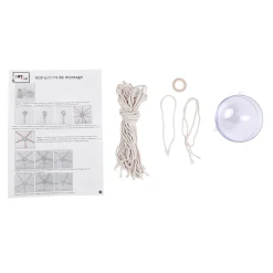 Loisirs Créatifs|ART&KIT Boule de Noël macramé