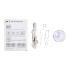 Loisirs Créatifs|ART&KIT Boule de Noël macramé