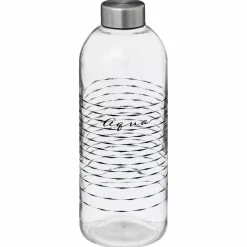 Conservation Et Rangement|FIVE Bouteille en verre aqua 1L