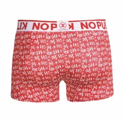 Sous-Vêtements Et Vêtements De Nuit|NO PUBLIK Boxer noël ho ho ho Rouge