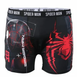 Sous-Vêtements Et Vêtements De Nuit|MULTI LICENCES Boxer Spiderman Noir