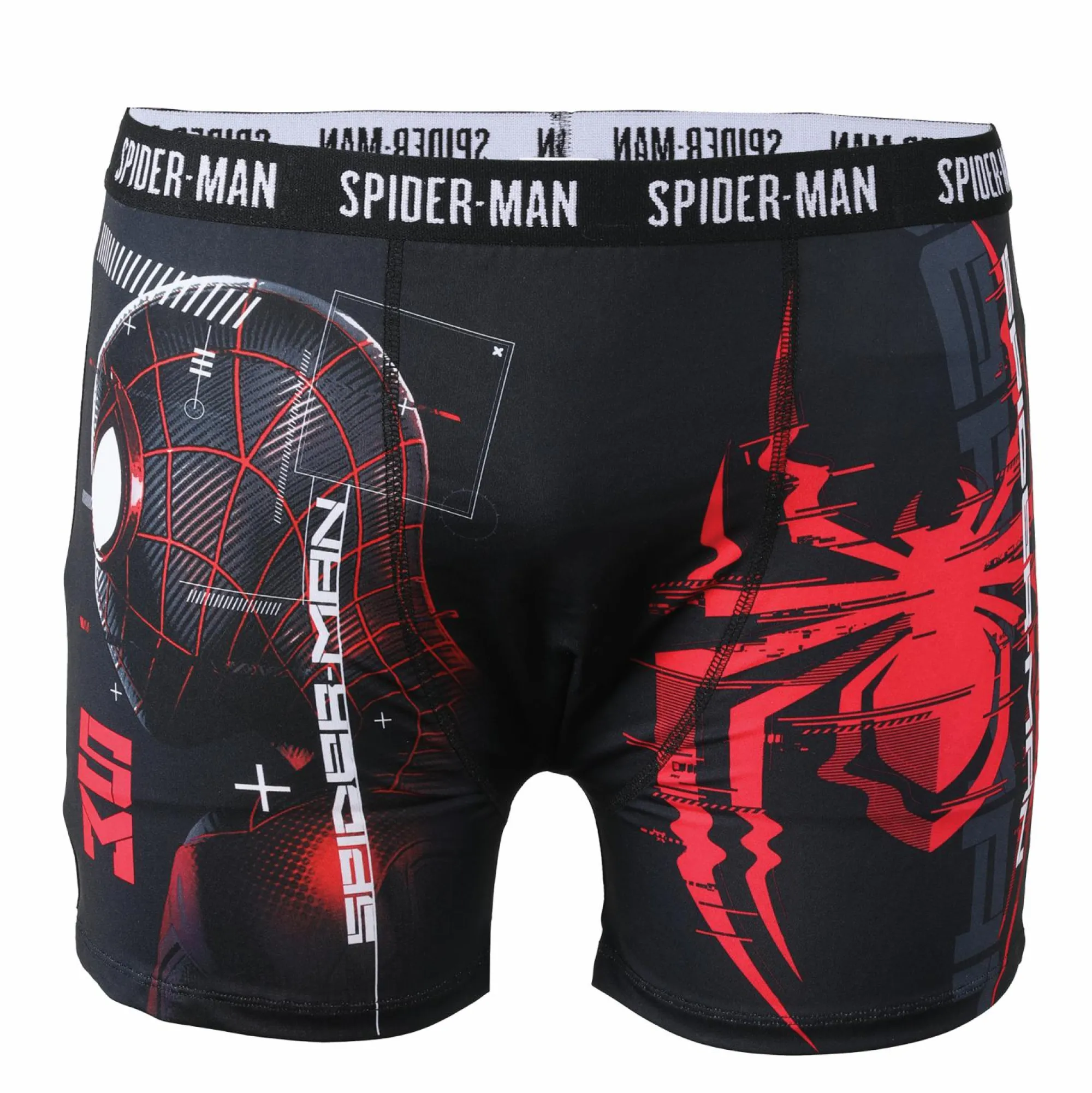 Sous-Vêtements Et Vêtements De Nuit|MULTI LICENCES Boxer Spiderman Noir