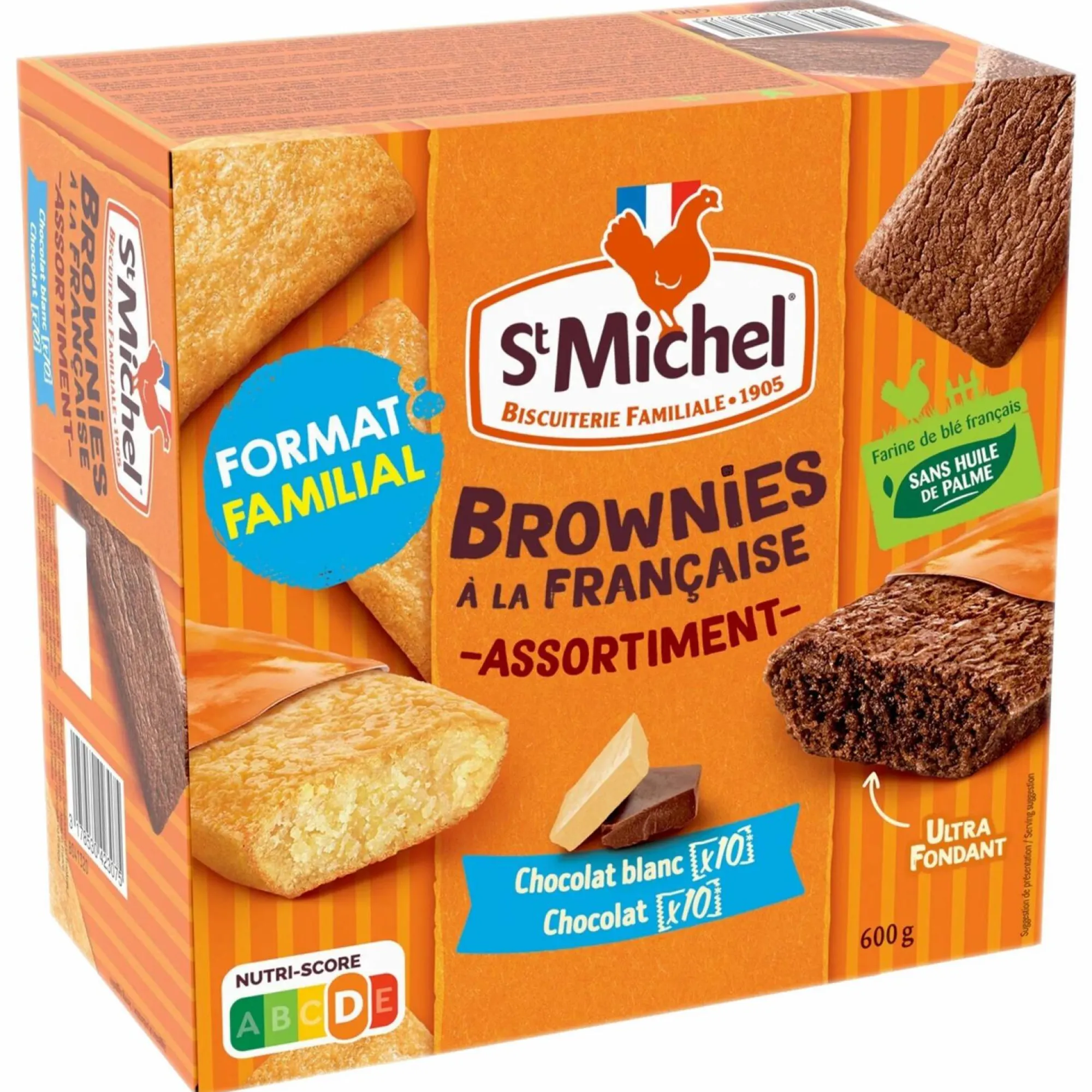 Épicerie Sucrée|Stokomani Brownies au chocolat et chocolat blanc