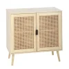 Mobilier|DECLIC HOME Buffet 2 portes en cannage