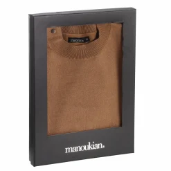 Hauts|MANOUKIAN Cadeau en boite pull avec soie boutonné