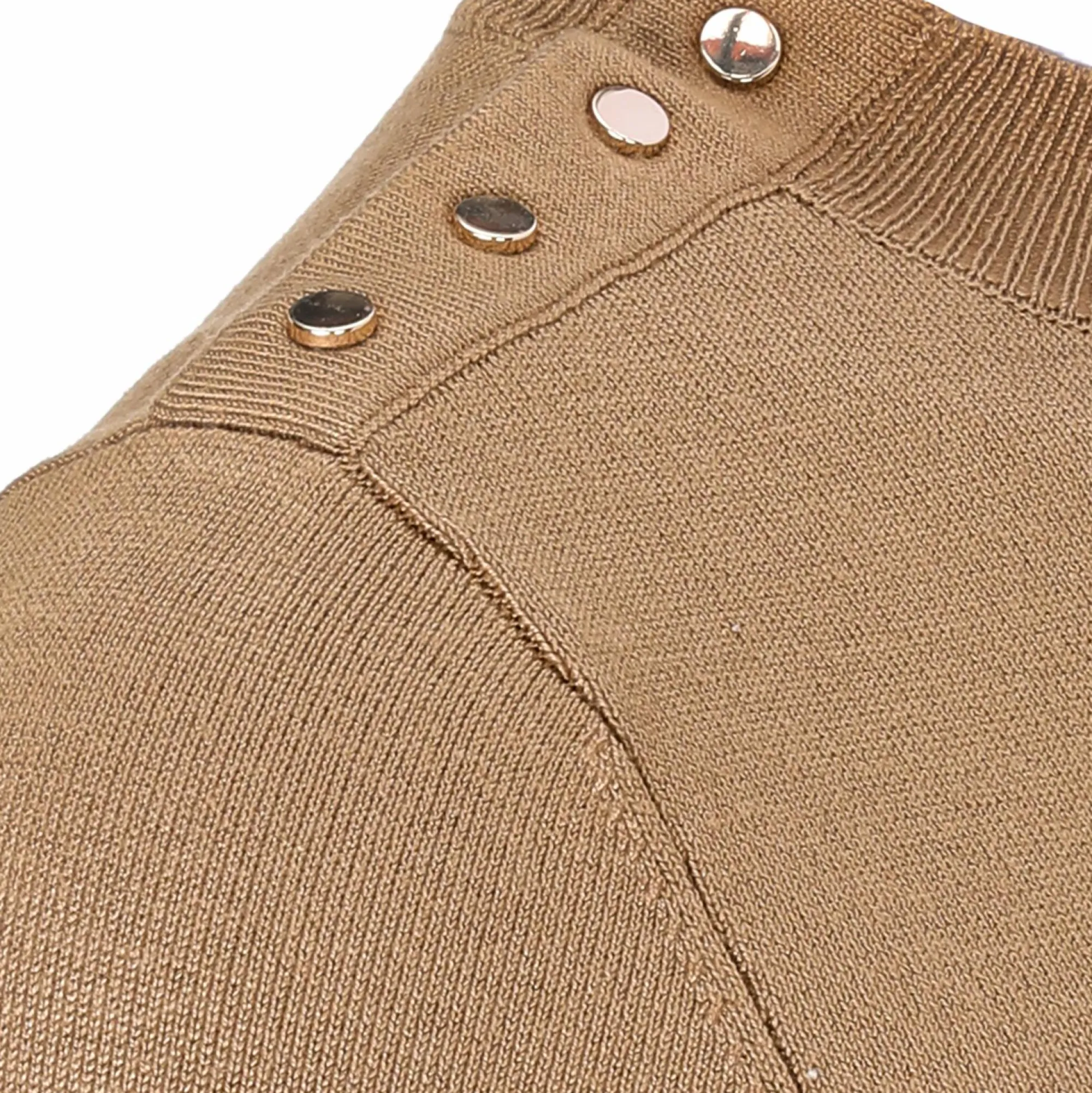 Hauts|MANOUKIAN Cadeau en boite pull avec soie boutonné