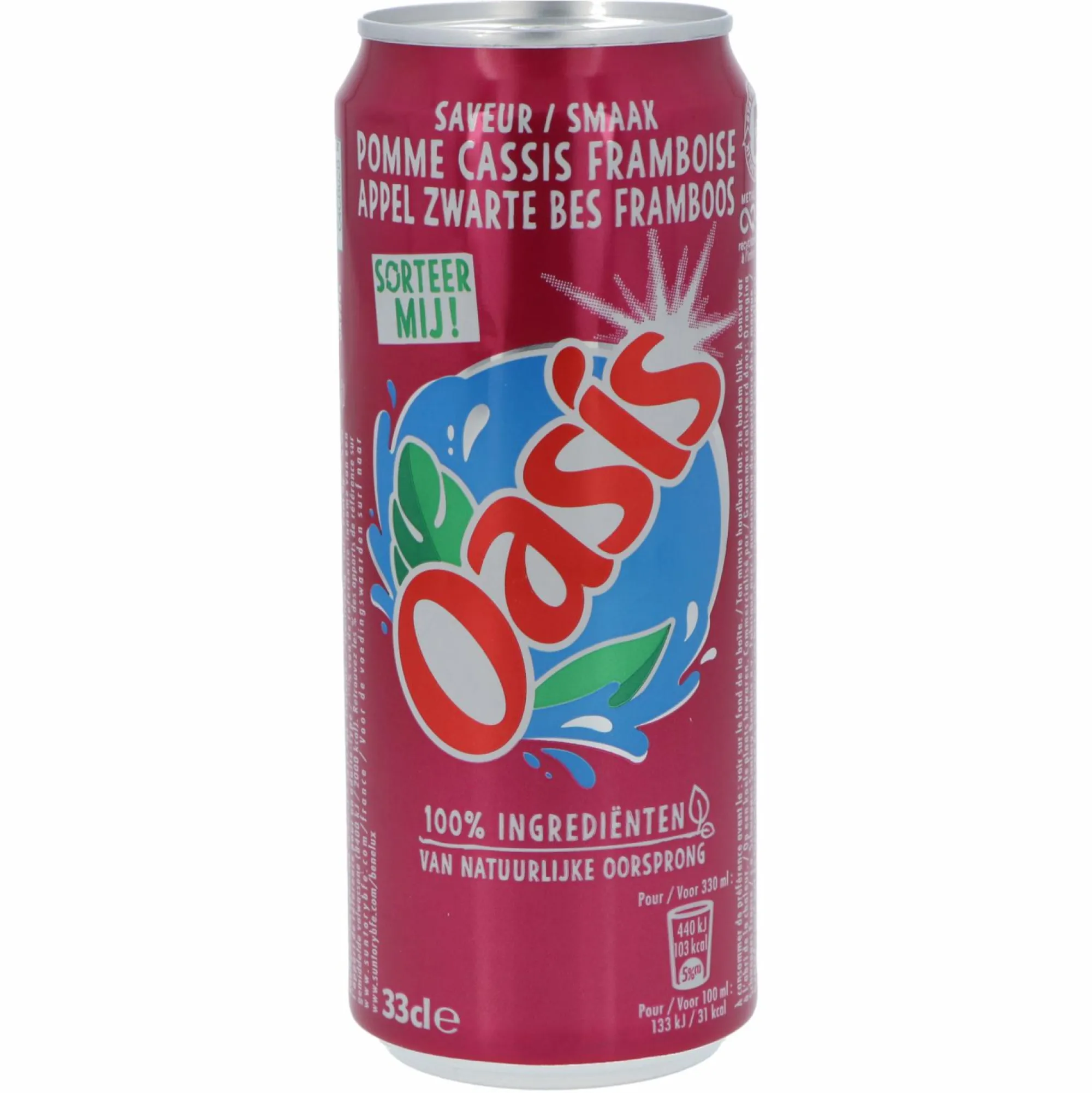 Boissons|Stokomani Canette Oasis Pomme Cassis