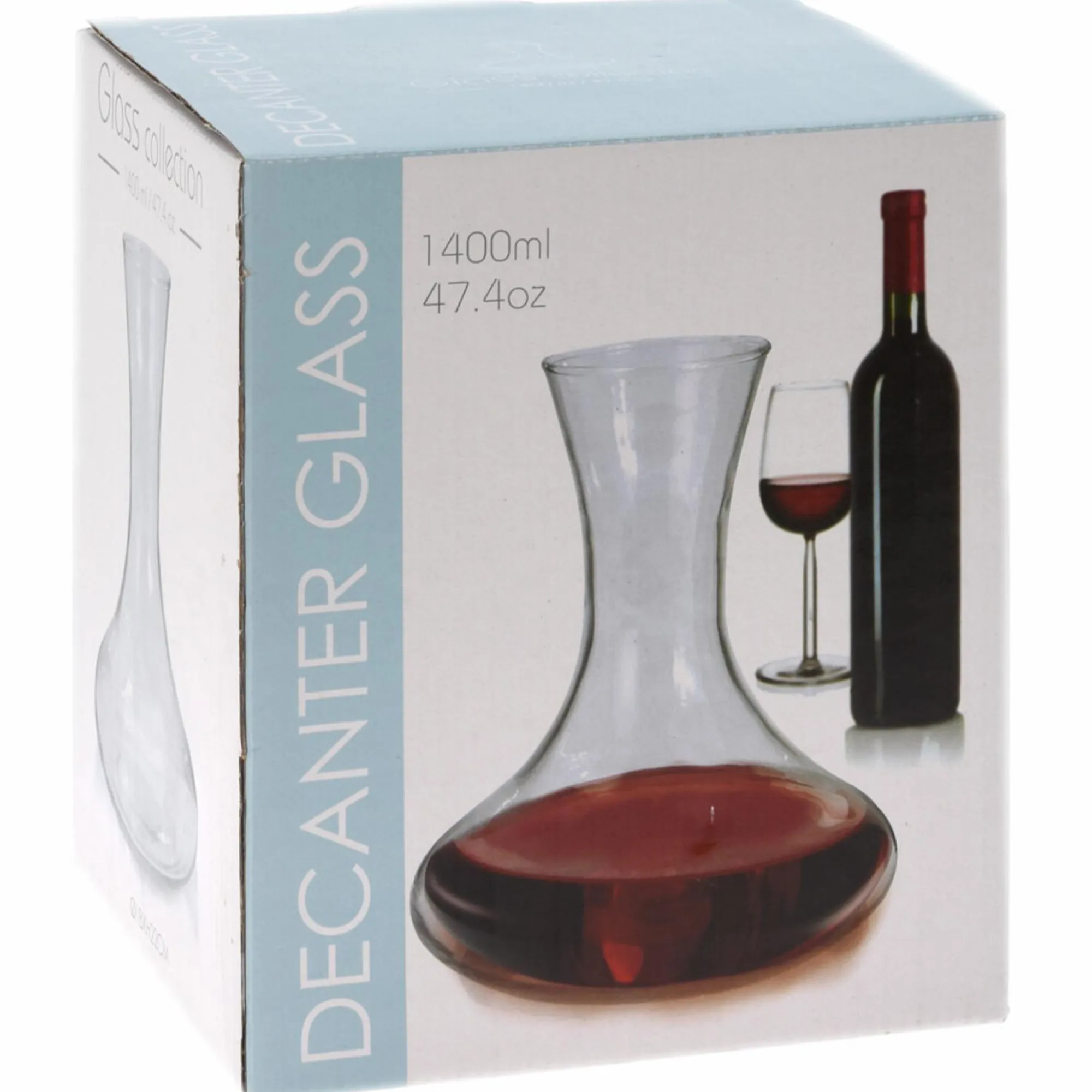 Vaisselle Et Service|Stokomani Carafe à décanter en verre 1400 ml
