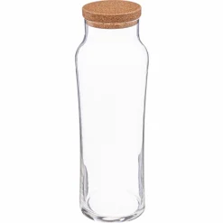 Vaisselle Et Service|SECRET DE GOURMET Carafe en verre avec bouchon 1L transparente