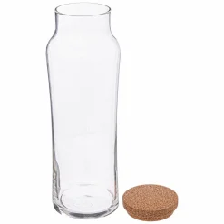 Vaisselle Et Service|SECRET DE GOURMET Carafe en verre avec bouchon 1L transparente