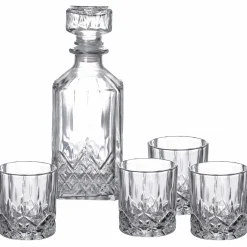 Vaisselle Et Service|Stokomani Carafe 900ml avec 4 verres whisky