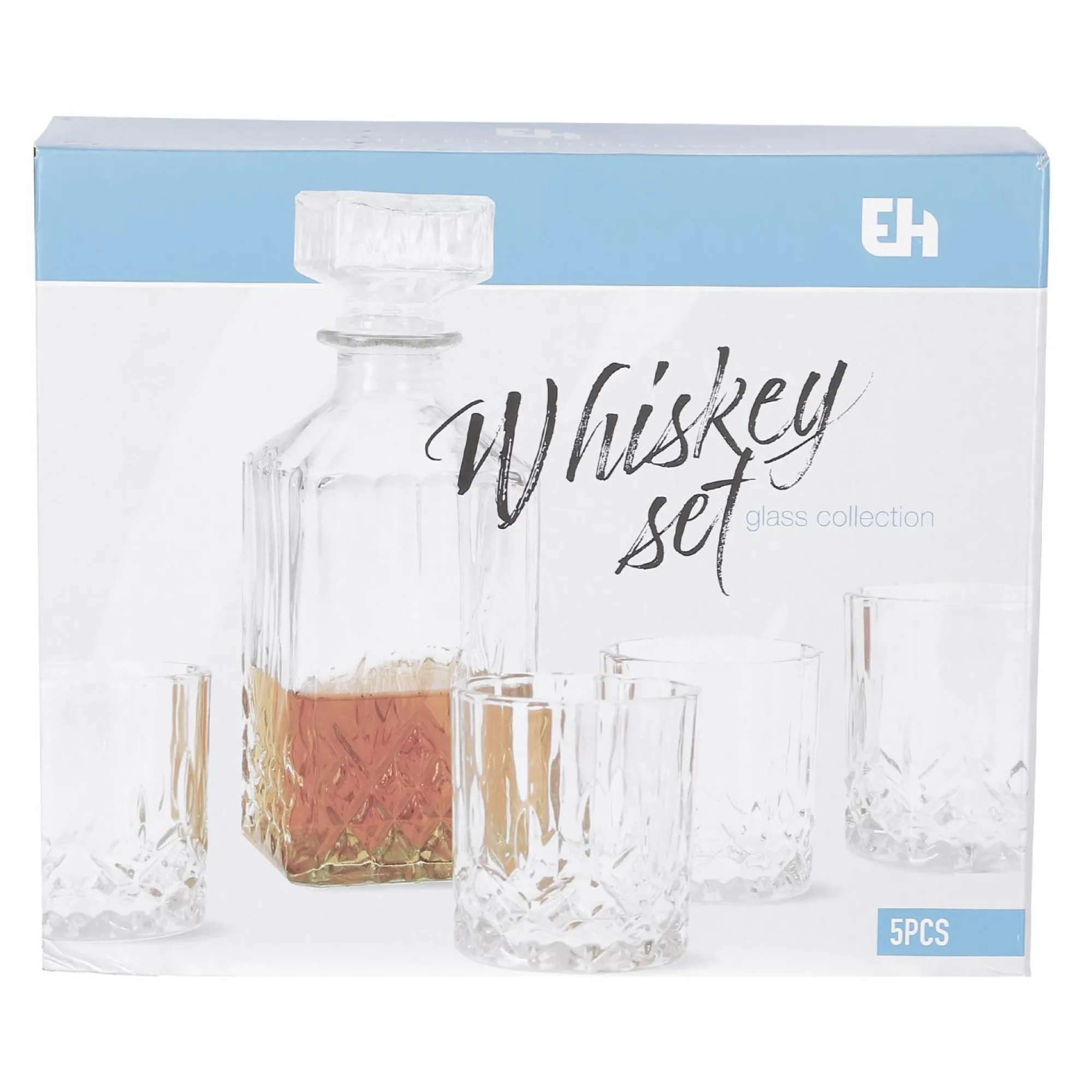Vaisselle Et Service|Stokomani Carafe 900ml avec 4 verres whisky