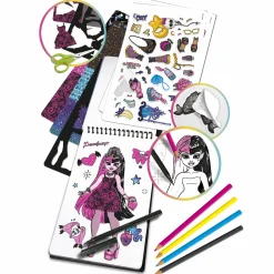 Jouets À - De 5 Euros|Jouet|Stokomani Carnet de stylisme Monster High