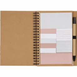 Papeterie Et Bureau|2 BE S KOOL Carnet en papier recyclé A6 avec note adhésives 120 pages