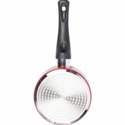 Cuisson Et Ustensiles|DELBO Casserole en aluminium rouge métallisé 14 cm