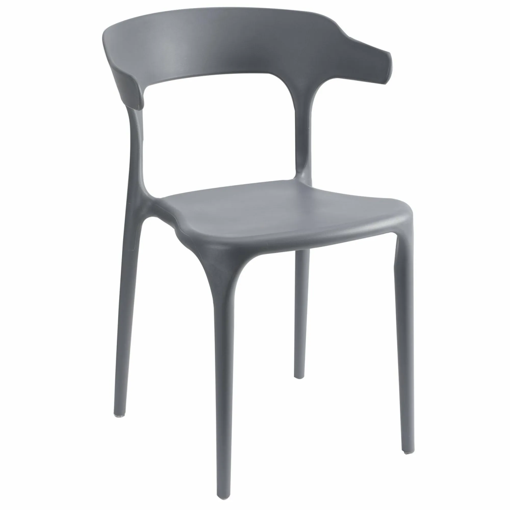 Mobilier|DECLIC HOME Chaise grise