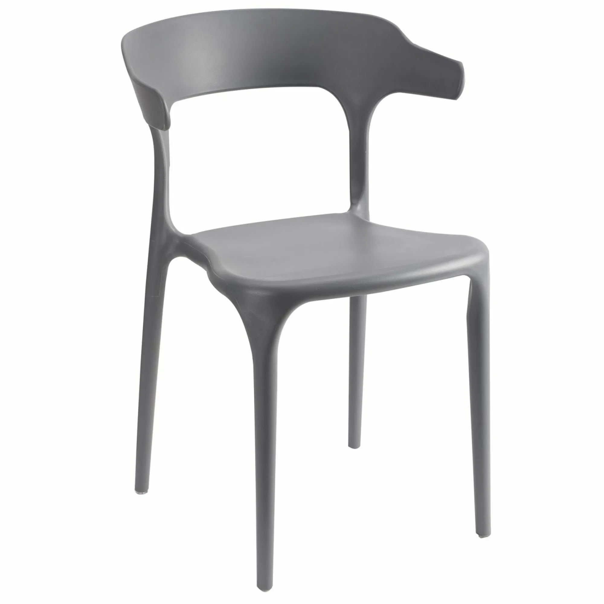 Mobilier|DECLIC HOME Chaise grise