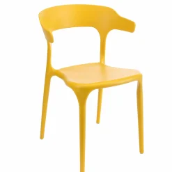 Mobilier|DECLIC HOME Chaise jaune