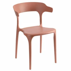 Mobilier|DECLIC HOME Chaise terracotta