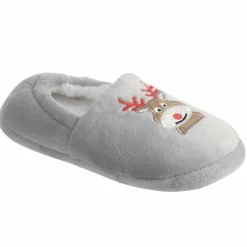 Chaussures Et Accessoires|Stokomani Charentaises fourrées noël 30/35