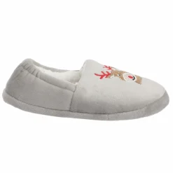 Chaussures Et Accessoires|Stokomani Charentaises fourrées noël 30/35