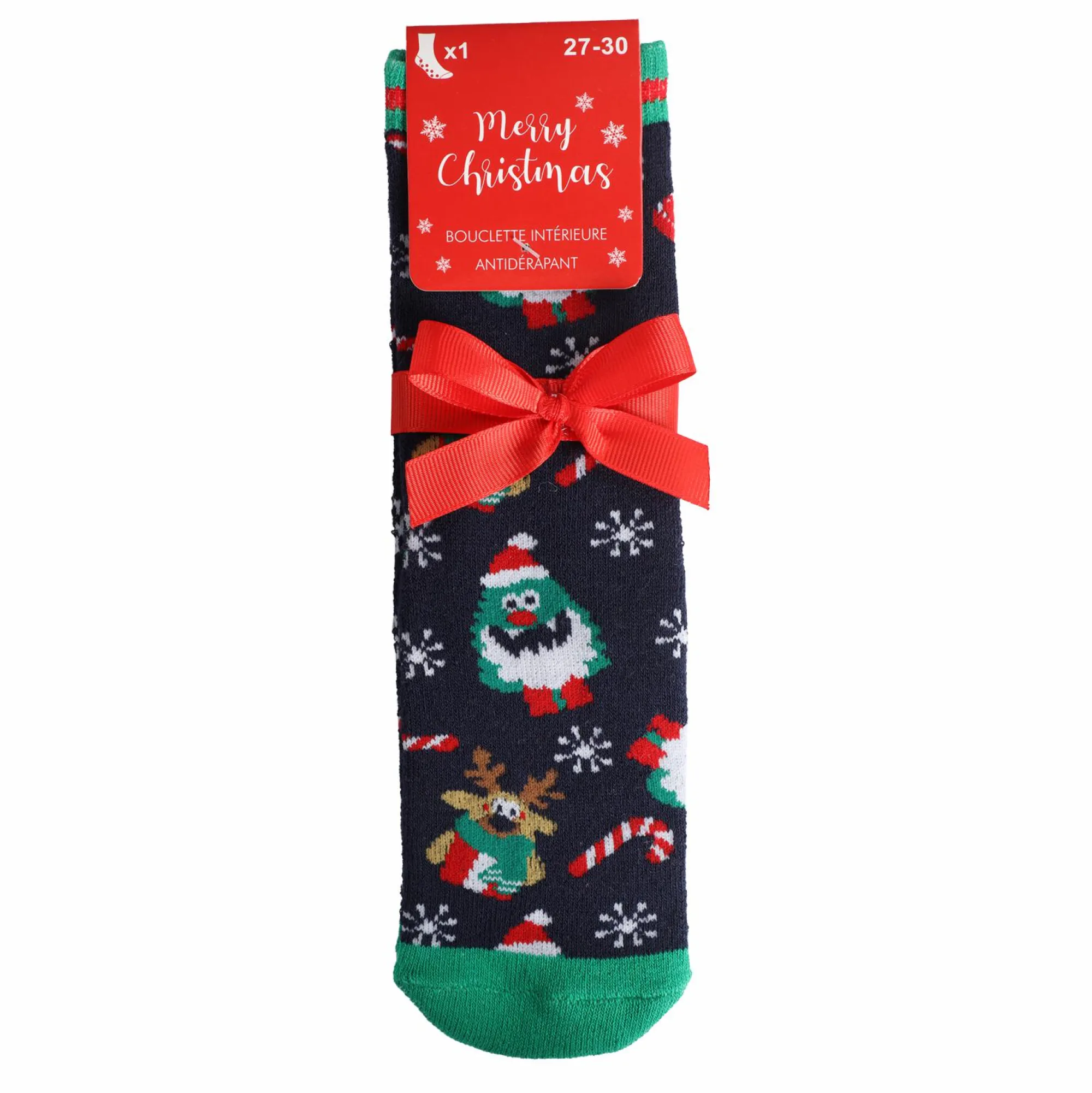 Chaussures Et Accessoires|Sous-Vêtements Et Vêtements De Nuit|Stokomani Chaussettes de Noël Rouge