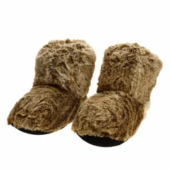 Linge De Chambre|Stokomani Chaussons chauffants imitation fourrure