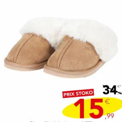 Lingerie Et Vêtements De Nuit|Stokomani Chaussons fourrés