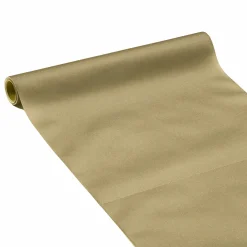 Vaisselle Jetable|Pique-Nique Et Camping|LE NAPPAGE Chemin de table or