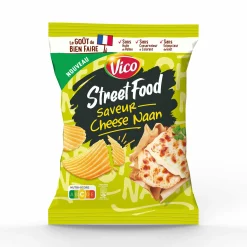 Épicerie Salée|VICO Chips street food saveur cheese naan