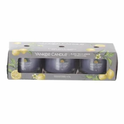 Bougies|Stokomani Coffret bougie Yankee Candle Thé noir et citron