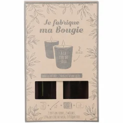 Bougies|Stokomani Coffret bougies cire de soja à faire soi-même