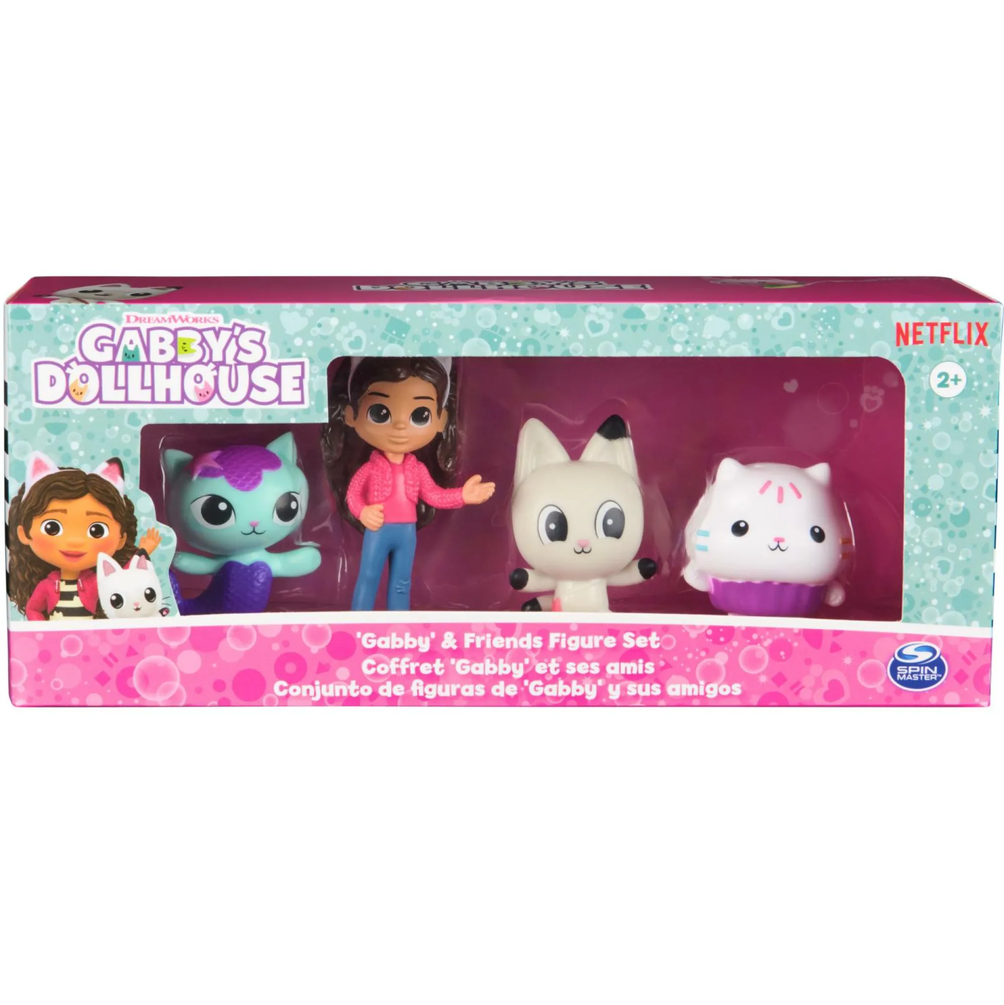 Jouet|De 0 À 24 Mois|Stokomani Coffret de 4 figurines Gabby's Dollhouse 8cm