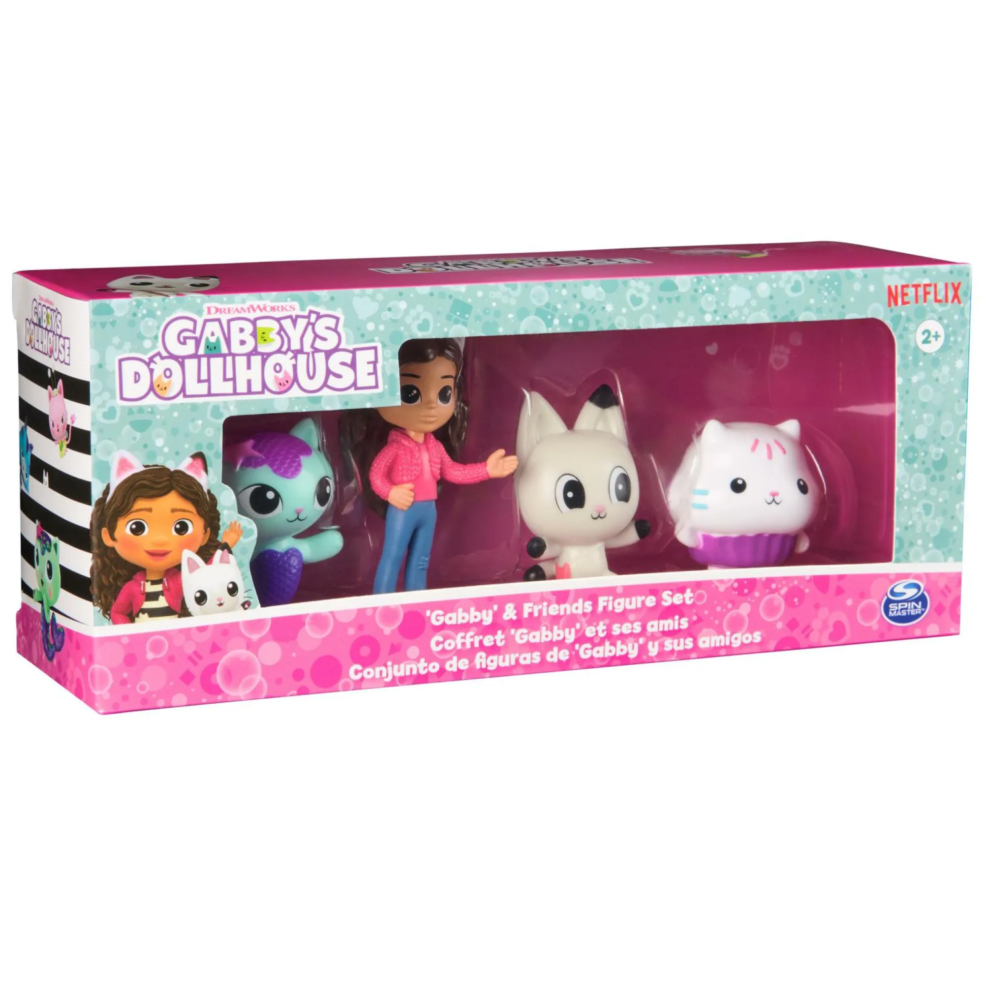 Jouet|De 0 À 24 Mois|Stokomani Coffret de 4 figurines Gabby's Dollhouse 8cm