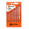 Outils De Bricolage|CRAFTON Coffret de 8 forets en béton
