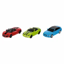 Jouet|De 0 À 24 Mois|MULTI LICENCES Coffret de 3 véhicules cabriolets 1:64E