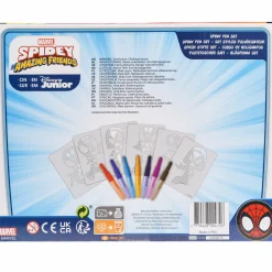 Jouet|Loisirs Créatifs|MARVEL Coffret de feutres à souffler