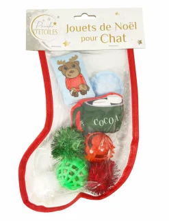 Animalerie|POUDRE D ETOILE Coffret de Noël de jouets pour chat