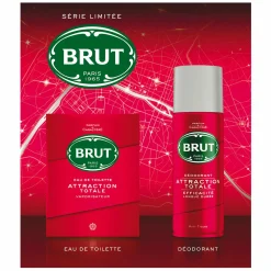 Coffrets Beauté Et Parfums|BRUT Coffret Déodorant & Eau de Toilette Attraction Totale