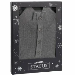 Hauts|STATUS Coffret pull col montant avec soie